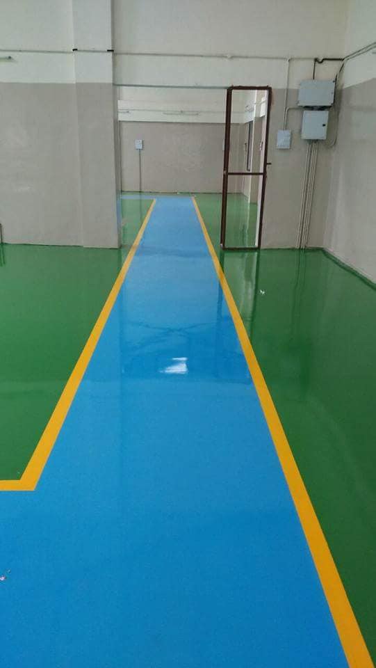 Thi công sơn epoxy Bình Dương