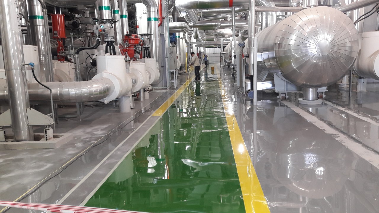 Thi công sơn epoxy Bình Dương
